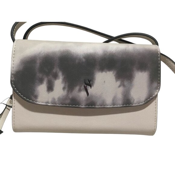 Vera Wang Tie-Dye Crossbody Wallet Purse Magnetic Closure Adjustable Strap NWT - Picture 2 of 8